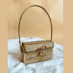 Rattan Bag Mini with Long Handle