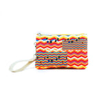 Wristlet Pouch 3-in-1 - Red Yellow Zig Zag Colorway