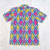 Unisex Shirt - Tanah Abang Hot Pink and Yellow Print