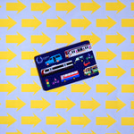 E-money card Mandiri / E-toll - Special Tioria Design Edition