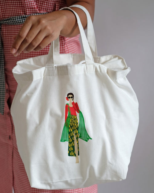 Tioria Harian Berbudaya Drawstring Bag Tas