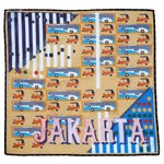 Handkerchief Bajaj Jakarta Indonesian Motif